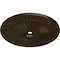 Ekena Millwork Galveston Ceiling Medallion (Fits Canopies up to 5 7/8"), 51"OD x 3 5/8"ID x 3 3/8"P, Green Gold CM51GLGGS - alternate 3